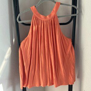 Loft Outlet Orange Blouse Tank